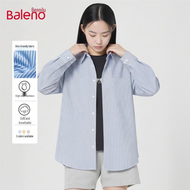 

Baleno Women s Basic Long-Sleeve Shirt S