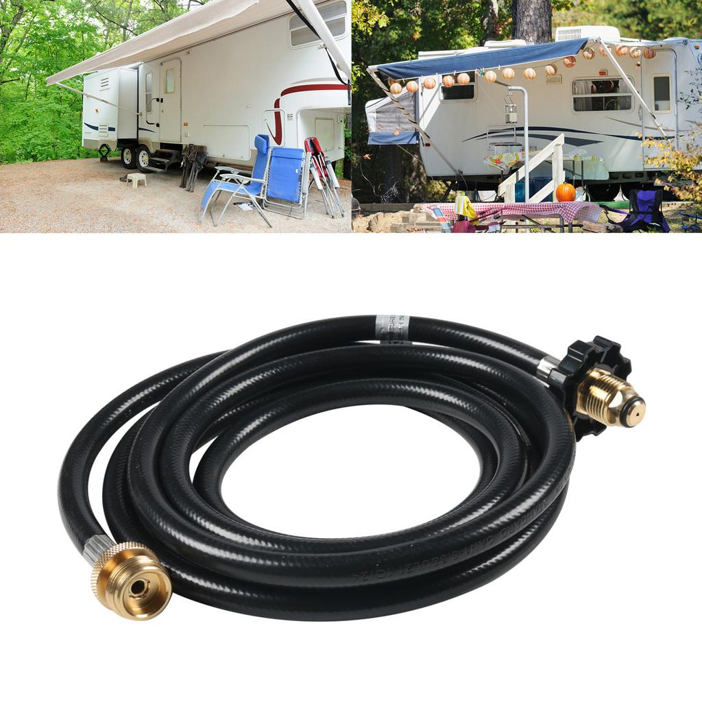 Propane Adapter Hose 1Lb To 20Lb,POL Male Connection Hose For Heater, Stove, Portable Grill