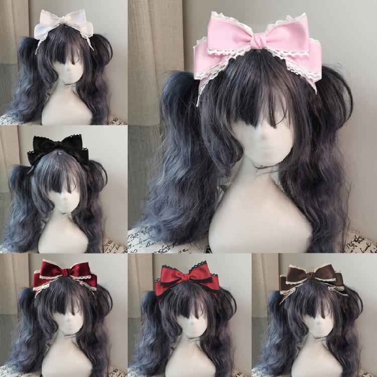 Bows Barrettes Bows Hair Clip Bowtie Hairpin Bowknot Hair Clip Lolitaa Hair Clip