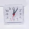 Bed Travel Mini Portable Compact Square Quartz Beep Table Silent Alarm Clock