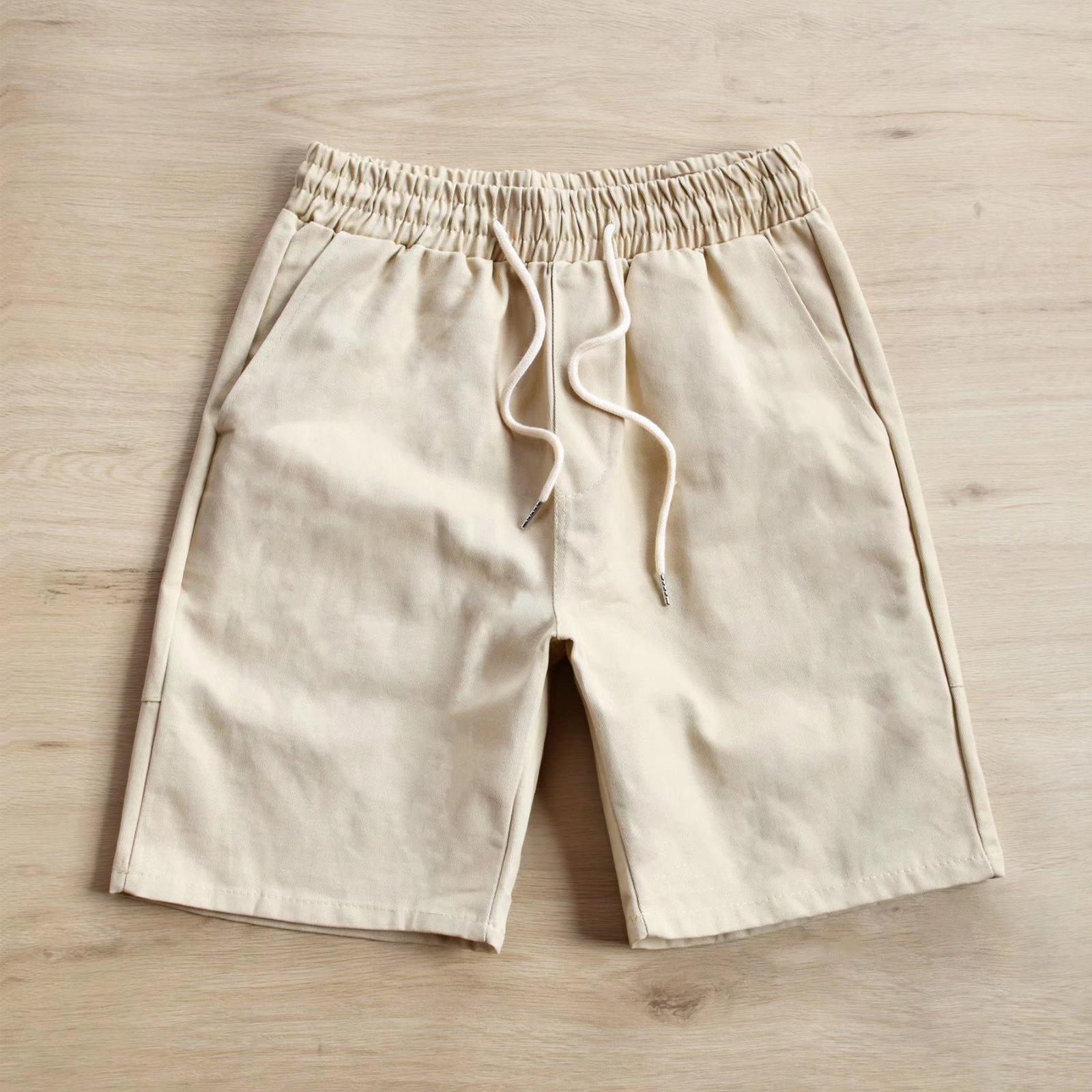 

Модные универсальные свободные прямые укороченные брюки-карго повседневные брюки Модные мужские модные шорты 3XL хаки