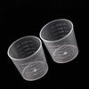 100Pcs Disposable Epoxy Resin Mixing Cups Clear Plastic Measuring Tool 30ML