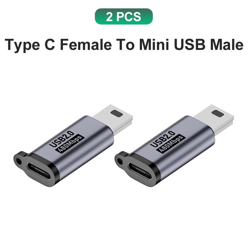 Adaptor USB Tip C USB C Tip-C Femelă La Mini USB Masculin Convertizoare Încărcător Cablu de Date Adaptor USBC