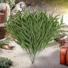 Greenery Leaves Fake Cedar Pine Red Berries Natural Looking Lifelike Faux Pine  Home Decoration