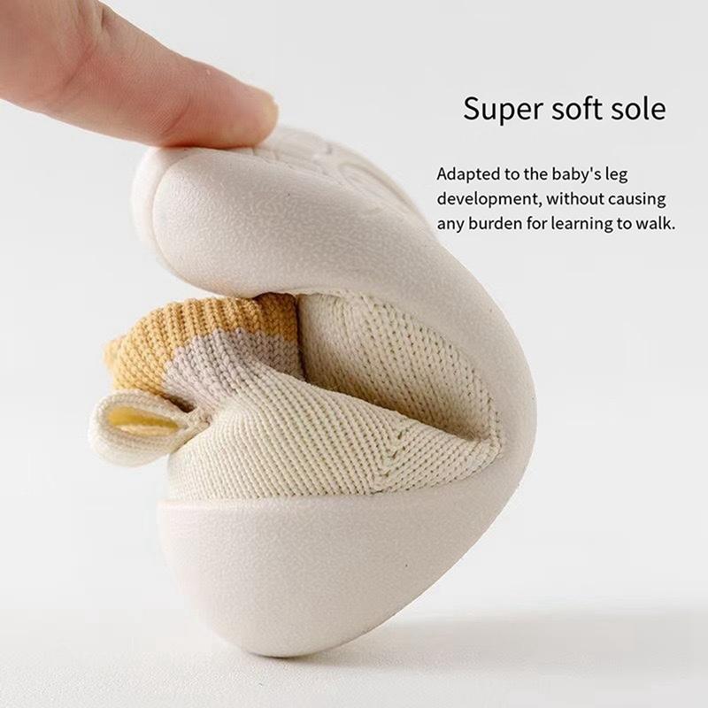 Kleinkind Baby Weiche Rutschfeste Sohle Schuhe Socken Stil Schuhe Erste Laufschuhe