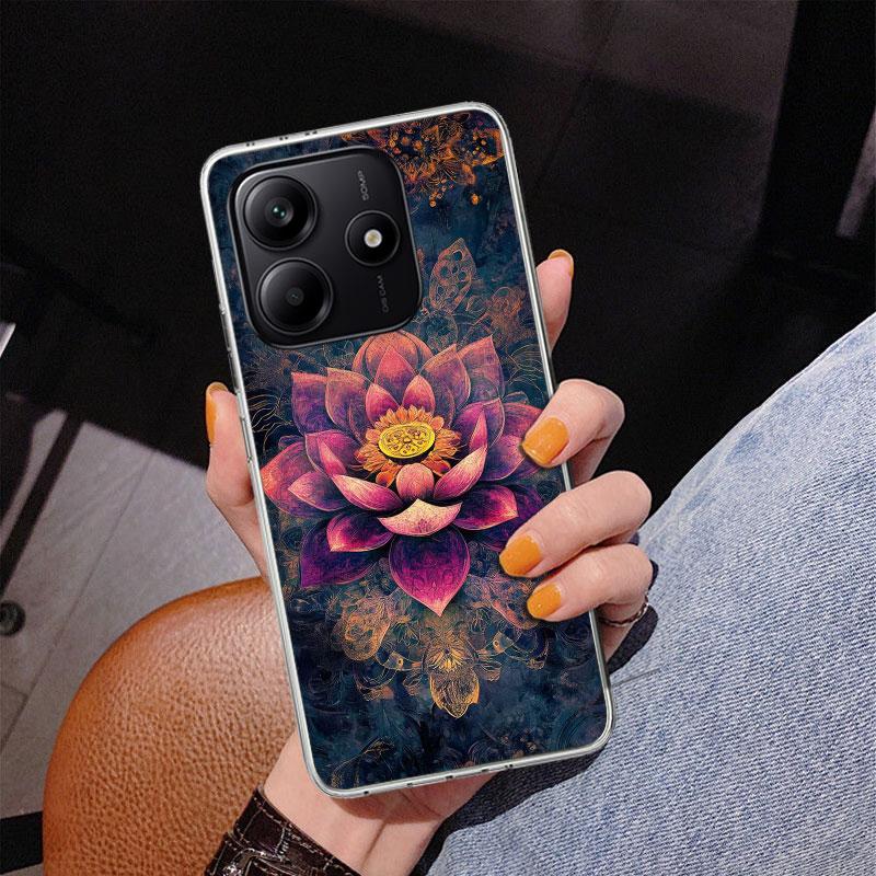 Mandala Chakra Insist Yoga Phone Case For Xiaomi Redmi Note 15 14 13 12S 12 11 Pro Plus 14S 11S 11E 10 10S 11T 5G Personalized C