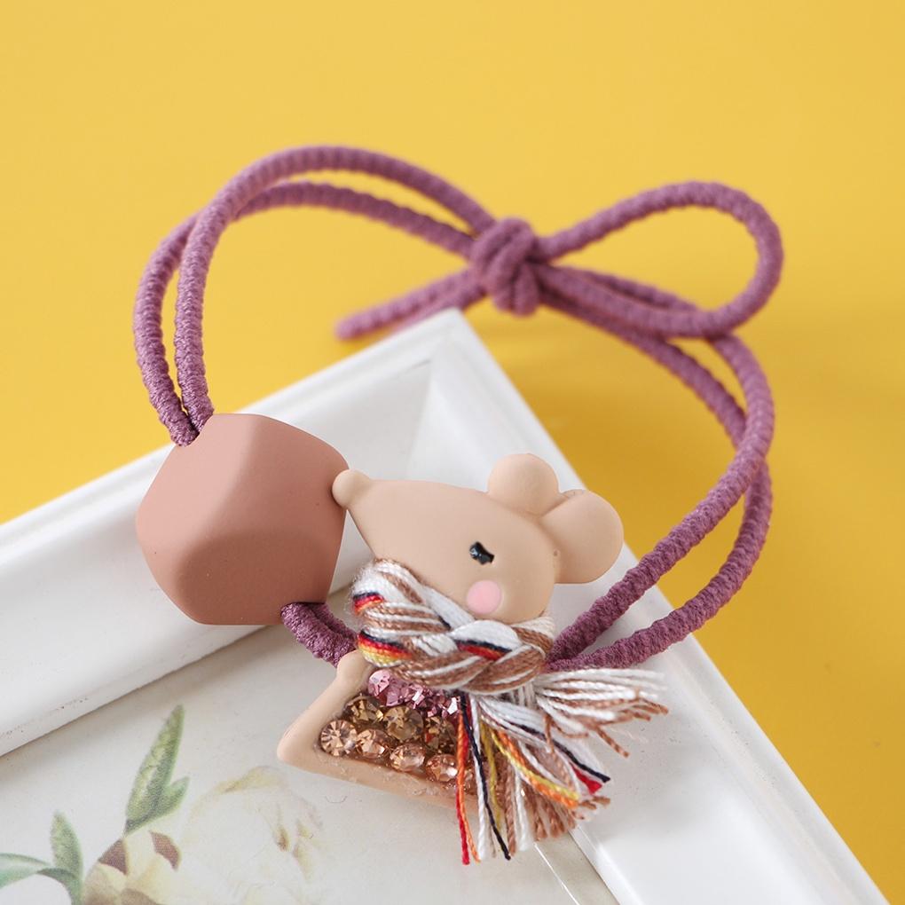 Women's Scarf Mouse Hair Scrunchie Point Hair Band Hair Tie