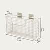 Inner Storage Rack of Cabinet Door, Non Perforated Cabinet Door, Storage Box, Iron Frame, Wall Mounted Cabinet