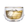 KINTO KRONOS Double-Walled Teacup, 200ml, Heat-Resistant Glass, Microwave and Dishwasher Safe, Gift, 23105