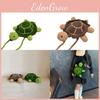 Gemütliche Weiche Gestrickte Schildkröten Crossbody-Tasche Für Kinder Perfekt Für Abenteuer Jeden Tag