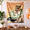 Gta Retro Tapestry Handmade Look Great for Bedroom Balcony Studio Wall Multipurpose Tasseled Design Ideal Gift for Housewarming