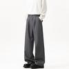 Spring Old Money Wind Casual Pants Men's High Street Ruffian Handsome Tide Brand Straight Loose Mopping Suit Pants Men