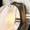 JEANSWEST LIFE Men's Color-block Crewneck Sweatshirt