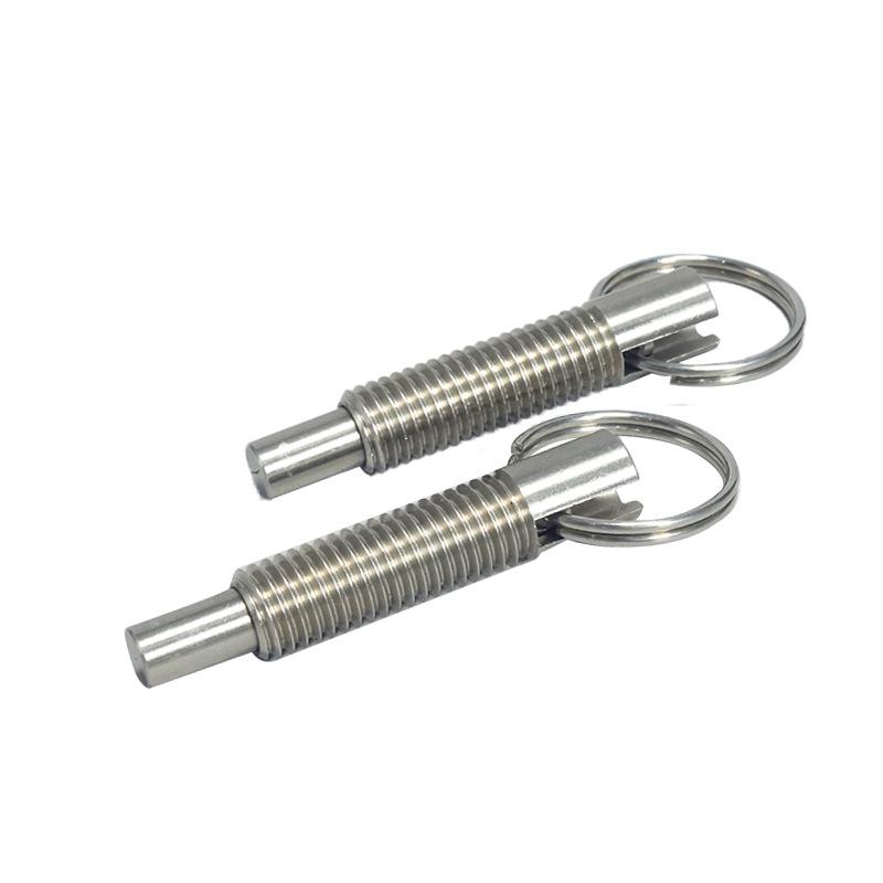 Självlåsande teleskopisk kolvpinne i rostfritt stål med precisionsdragring