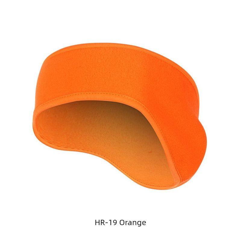 

Cycling. with Best Selling Amazon Cold-Proof Basketball Velvet Ear Protection Head Sports Grip Protection Winter Running Heattech Hair Band HR-19 Orange All yards