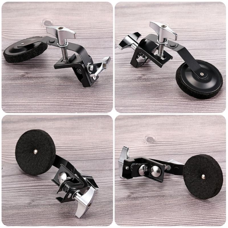 Trommel-Dämpfer mit Clip Trommel-Übungsdämpfer Professioneller Trommel-Dämpfer zur Eliminierung überschüssiger Obertöne auf Snares