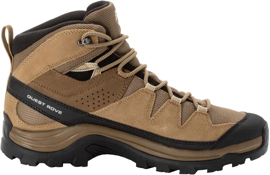 Обувь для треккинга Salomon Quest Rove GTX (L47181400) kangaroo/kelp/black