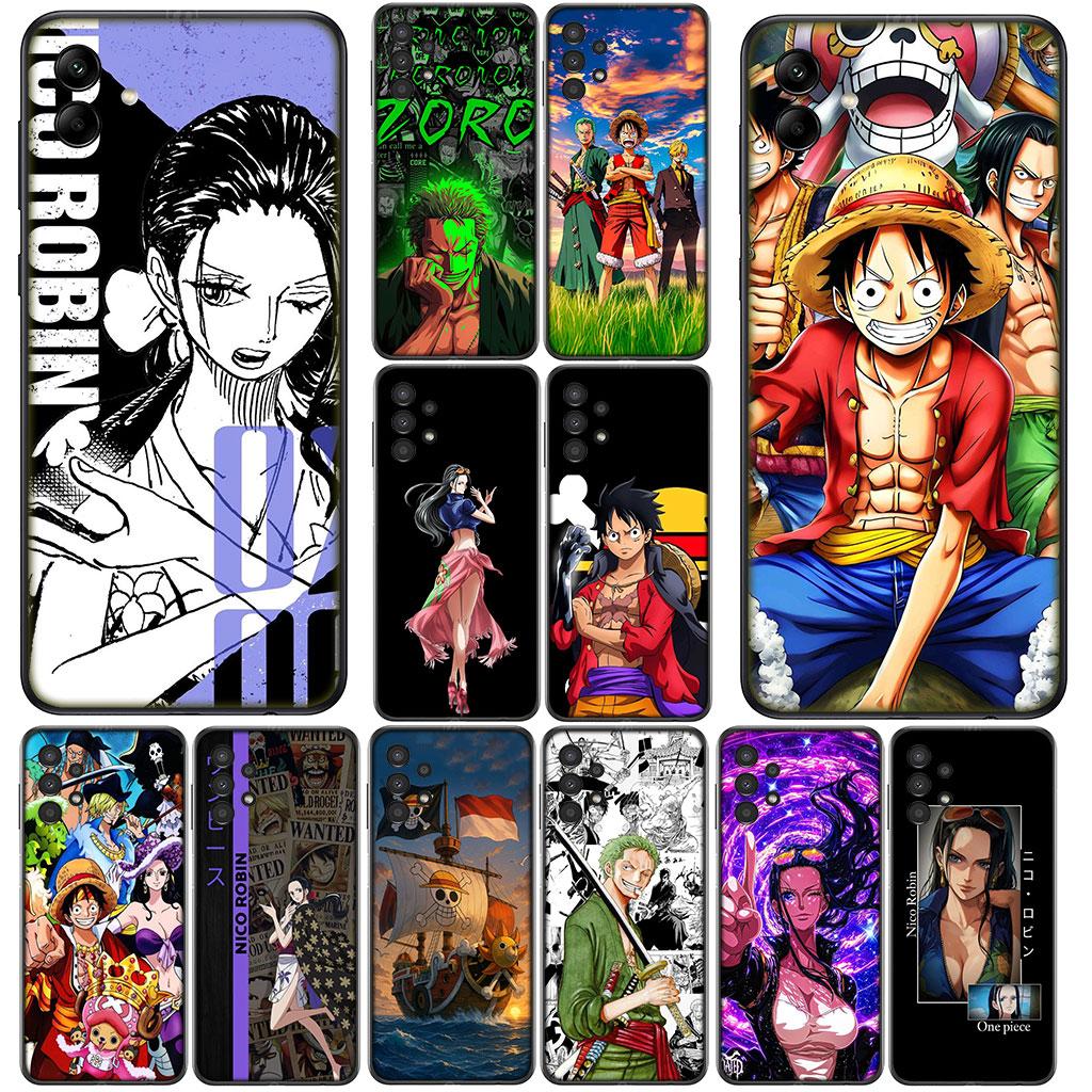 Cover for Apple iPhone 17 16 Plus 13 12 Pro Max Mini X XR ProMax 16E 15+ 16Plus Air Phone Case Zoro One Pieces Luffy Nico Robin