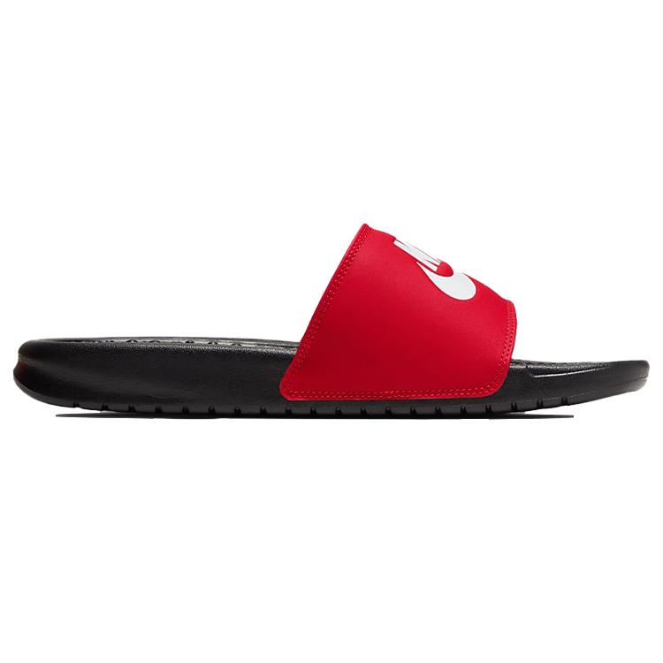 New Nike Benassi Jdi Black White Red 343880-026