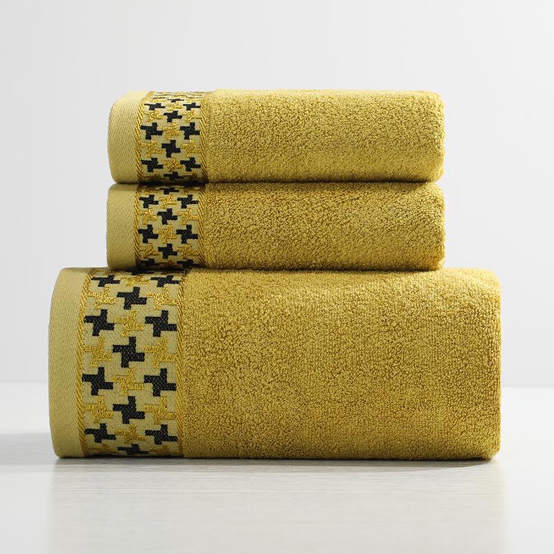 

Впитывающие салфетки из бамбукового волокна - Чисто хлопковые полотенца для лица и ванны с вышитым логотипом 34x72 cm