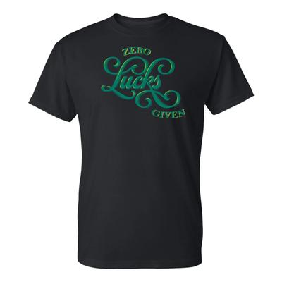 Zero Lucks Given Script T-Shirt