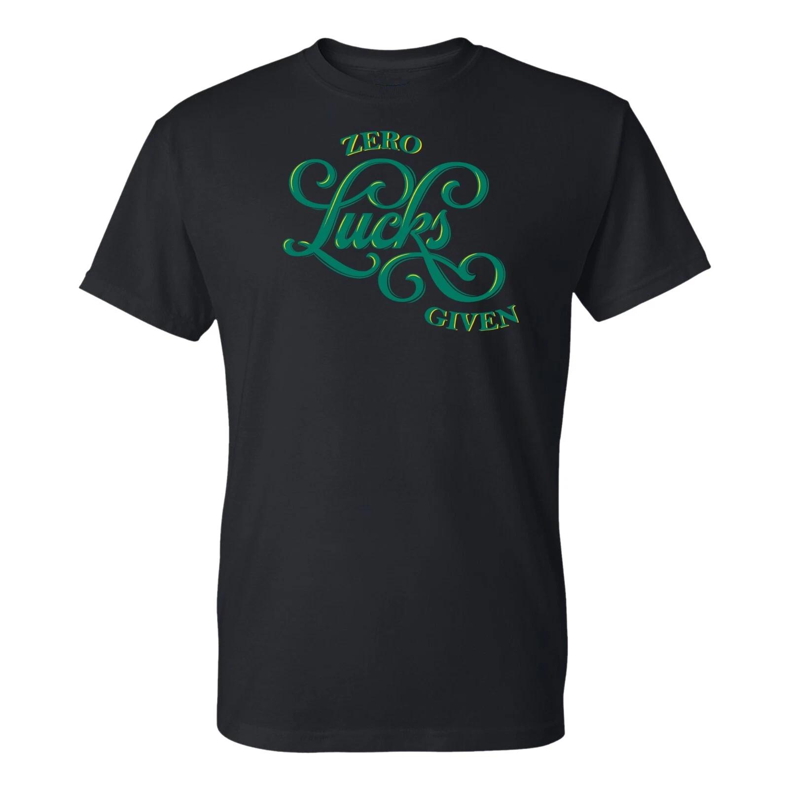 Zero Lucks Given Script T-Shirt S