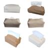 Tissue Box Cover Large Capacity Rectangular Paper Holder Easy To Fill Decorative Tissue Holder Table Decoration
