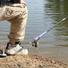 Ground Fishing Pole Holders 360 Degree Adjustable Fish Pole Stand Stable Lightweight Fishing Gear Equipment Stand For Outdoor