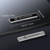 GLC GLB 2pcs 3D AMG Metal Car Emblem Seat Logo Clips Console Decoration Badge Stickers Emblem Accessories For Benz W212 W177 W2