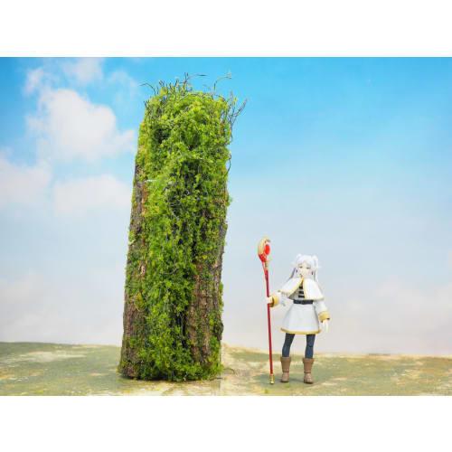 [Good In Three Directions] Artificial Forest Trees and Grass Sheet for Figure Dioramas, Figma Figures, Cure Arts Forest (28x8cm Artificial Trees)