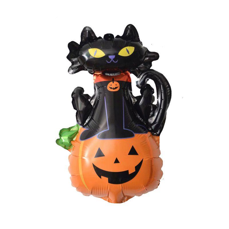 Halloween Decorations Spider Foil Balloon Toy Bat Ball Halloween Supplies Party