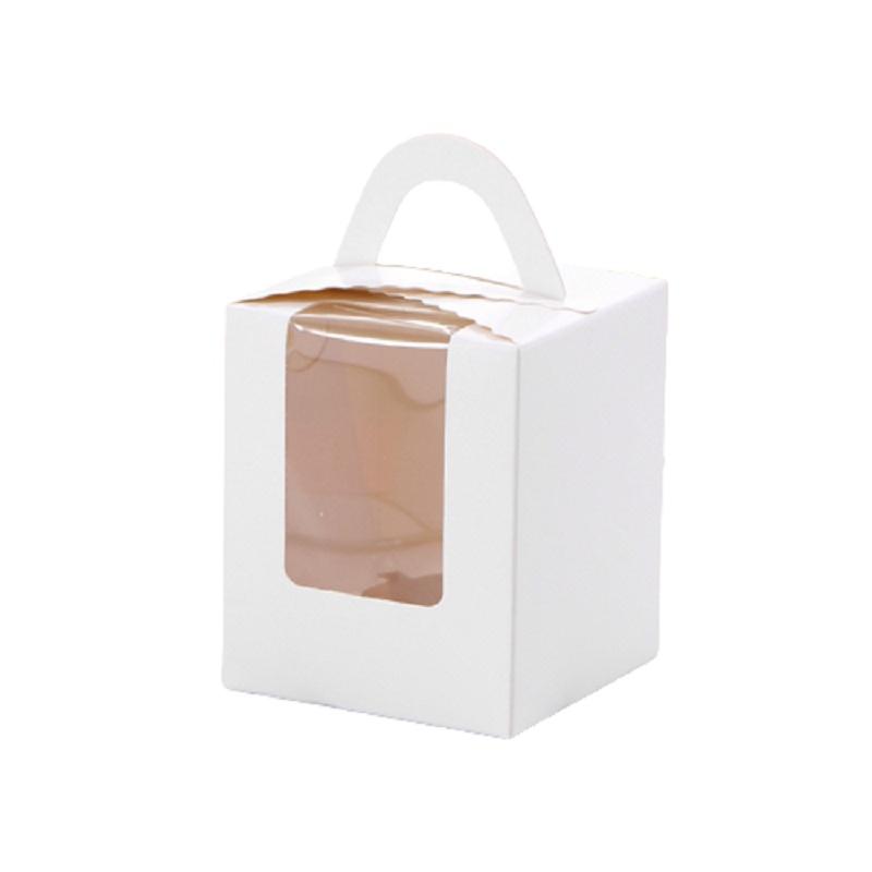 Thick Paper Cupcake Boxes For Individual Baked Goods Wholesale Manufacturer