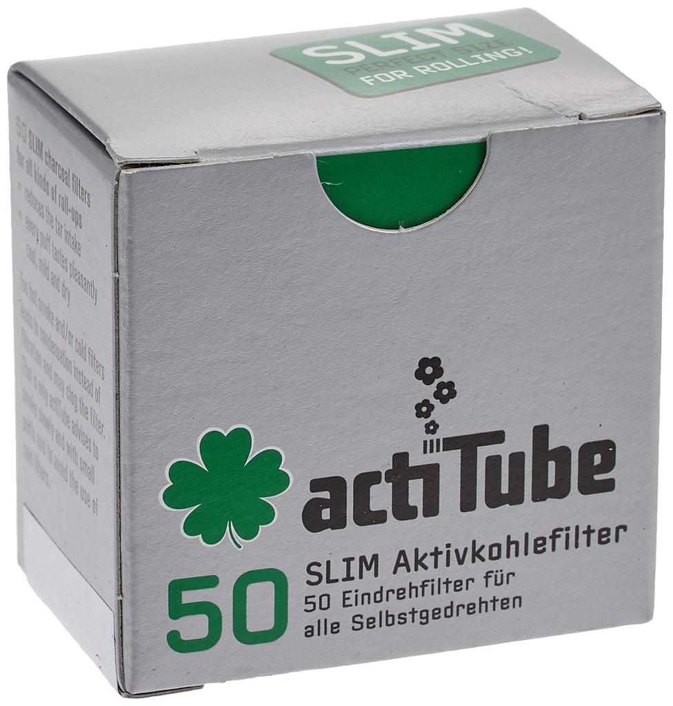 actiTube SLIM Activated Carbon Filters New Actitube SLIM Activated Carbon Filters (50-Pack) [Tune Filter's Brand] (50-Pack)