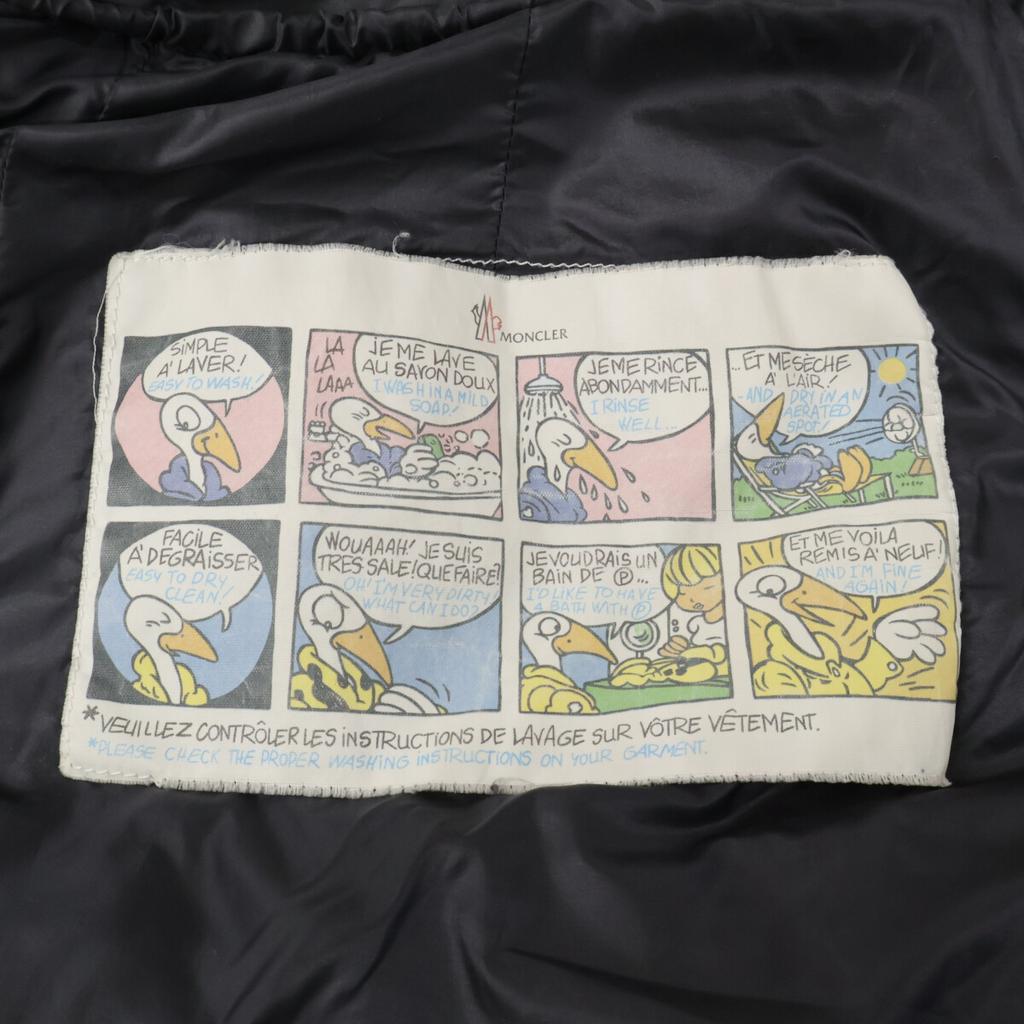 Moncler HERMINE Hermine Hooded Down Jacket Coat 2 grayUsed