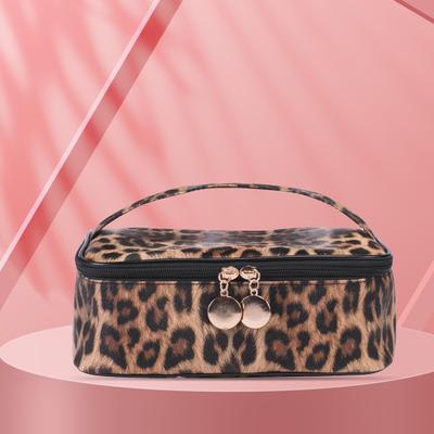 Popular Toiletry Oraganizer Single Handle Faux Leather Large Capacity