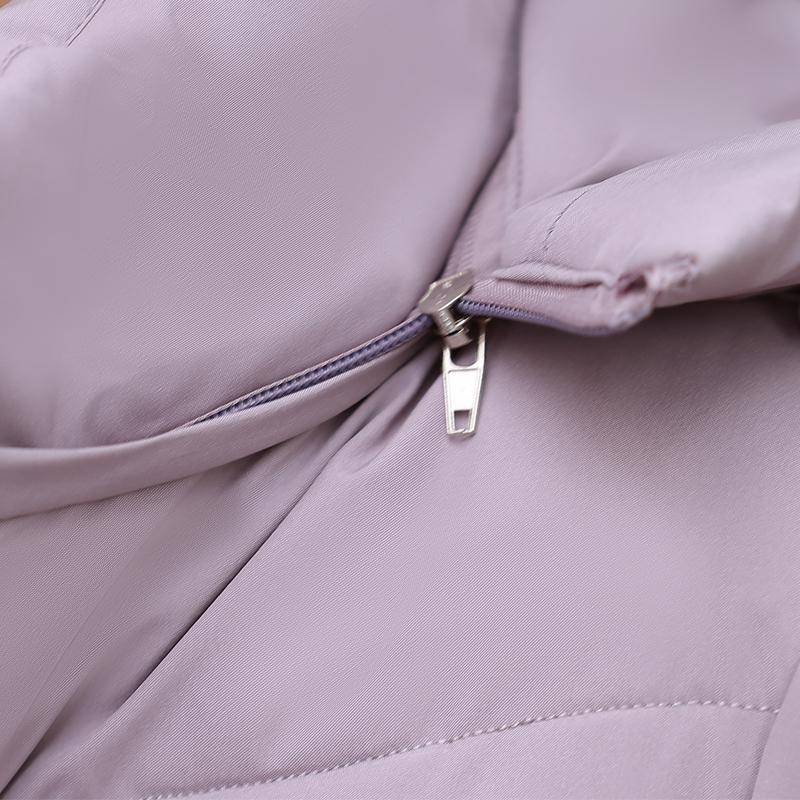 Middle Age Women's Down Coats Winter Vintage Prakas Hooded Plus Size Elegant Thick Warm Puffer Jackets Woman  Outerwears