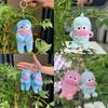 Cute Cartoon Plush Fish Monster Doll Keychain Lovely 13cm Soft Toy For Kids