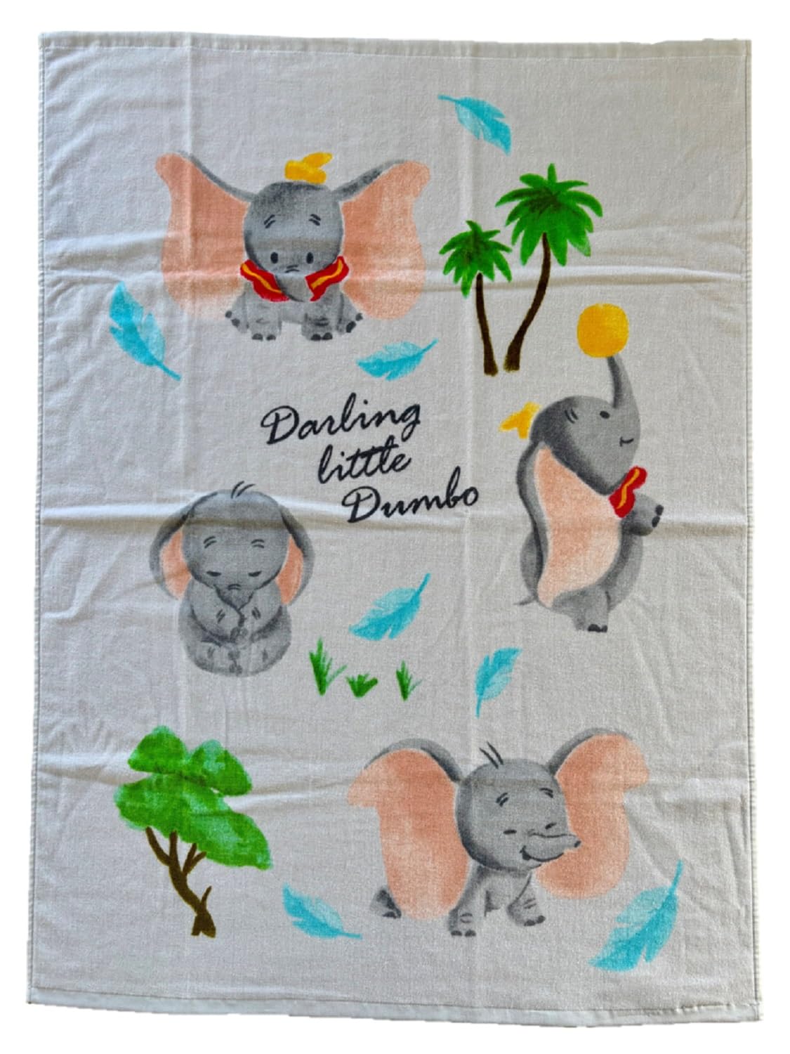 

Itosho Dumbo Ширинг Нап 85 x 115 Одеяло, Серый, см, 51-85DU [Товар] серый