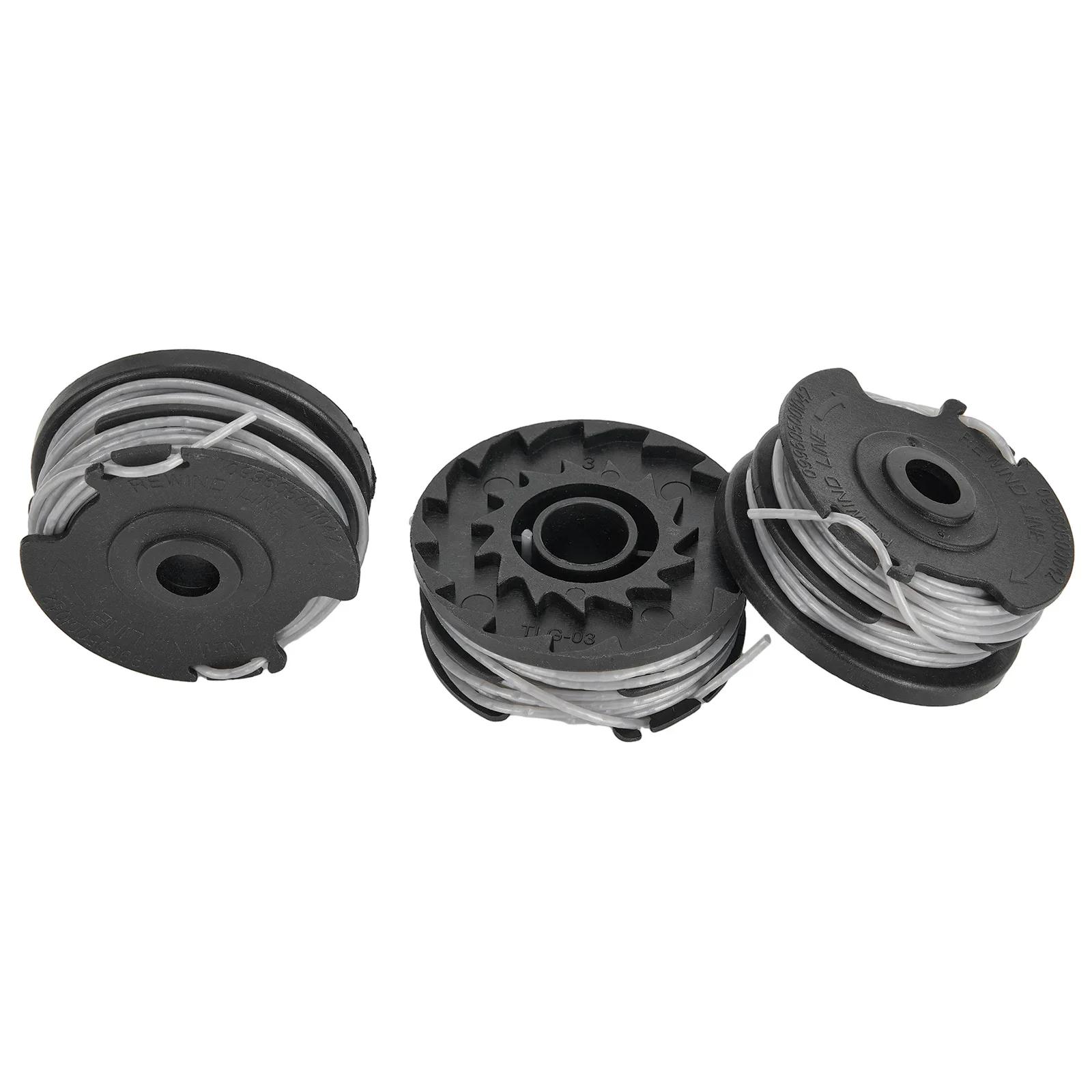 

3PCS Line Spool For Greenworks Lawn Trimmers G40LT/G40LTK2/ G40LTK2x/2101507/2101507UA/2101507UC Grass Trimmer Spool Replacement CHINA