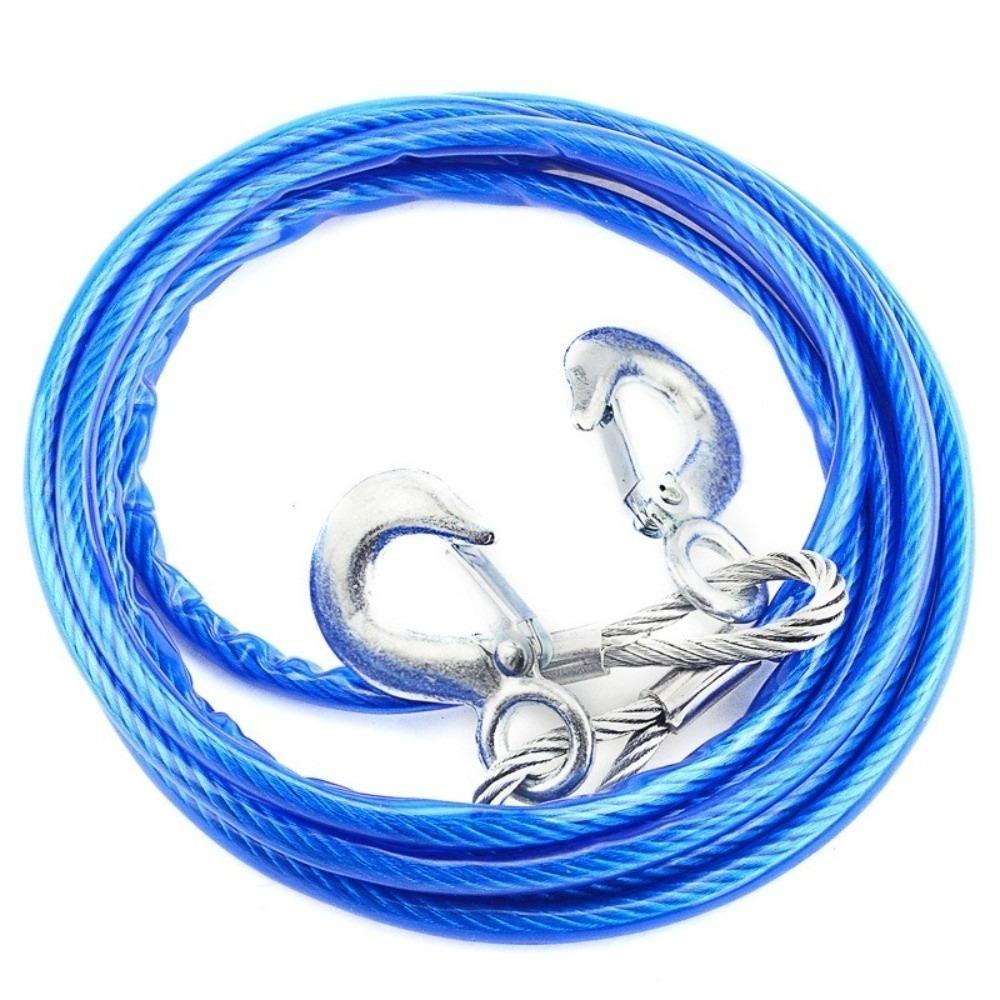 Emergency Emergency Rope Wear Resistant Steel Wire Traction Roping 7 Tons Trailer Rope  Outdoors