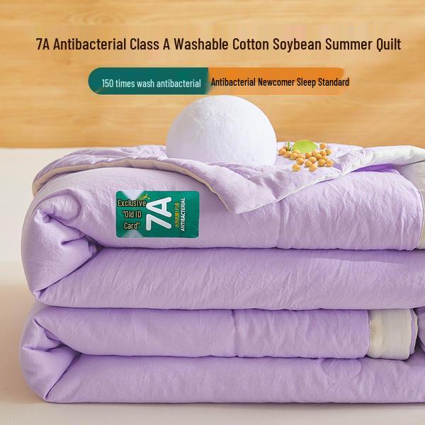 

7A Антибактериальное Стираемое Летнее Хлопковое Одеяло - Машинная Стирка, Качество для Мамы и Малыша 48*38 Gift Box