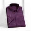 Fashion Men's Line Print Short Sleeve Shirt Breathable Casual Daily Wear Button Down Top