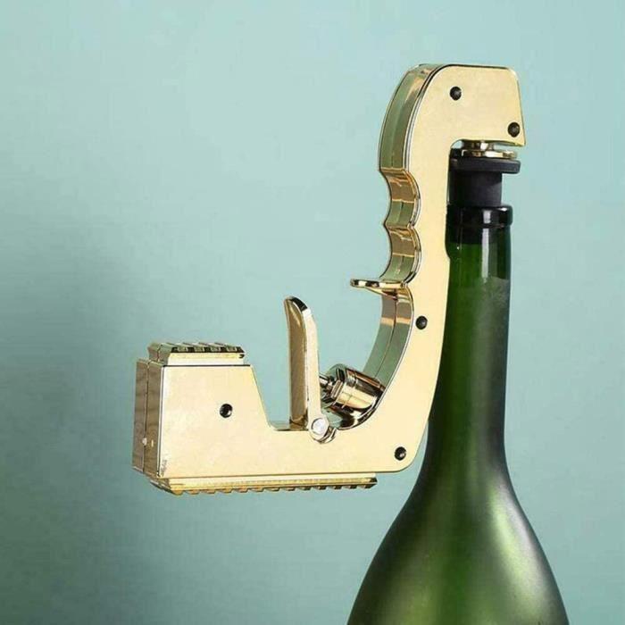 Bubbly Blaster Champagne Gun Stopper Wine Dispenser Fountain Bottle Ejector for Party[6604]