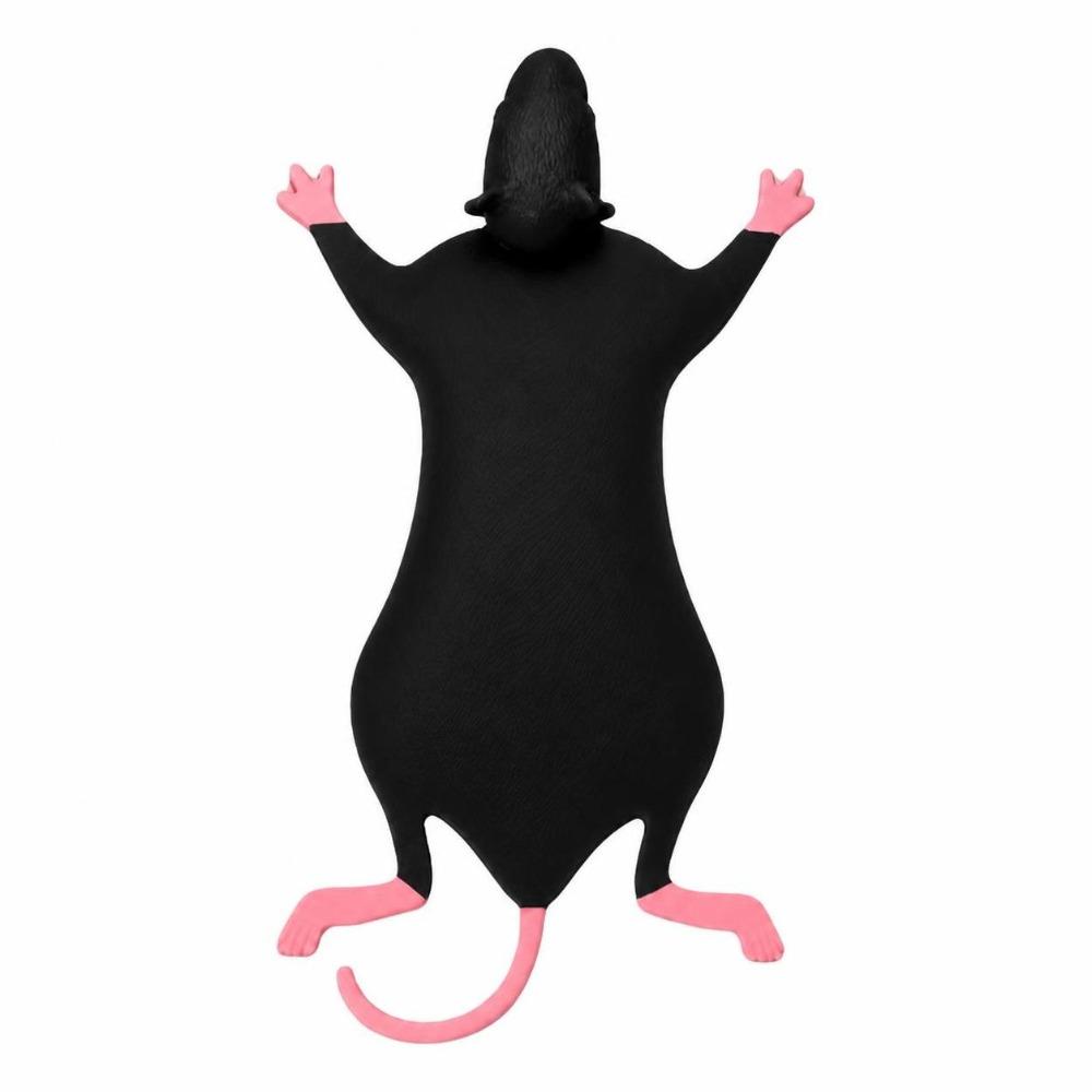 3D Printed Flattened Mouse Bookmark Cartoon Novelty Squished Animal Bookmark Creative Funny Book Page Marker School Stationery