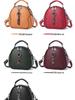 2024 Fashion Women's Small Round Crossbody Bag with Cute Pendant