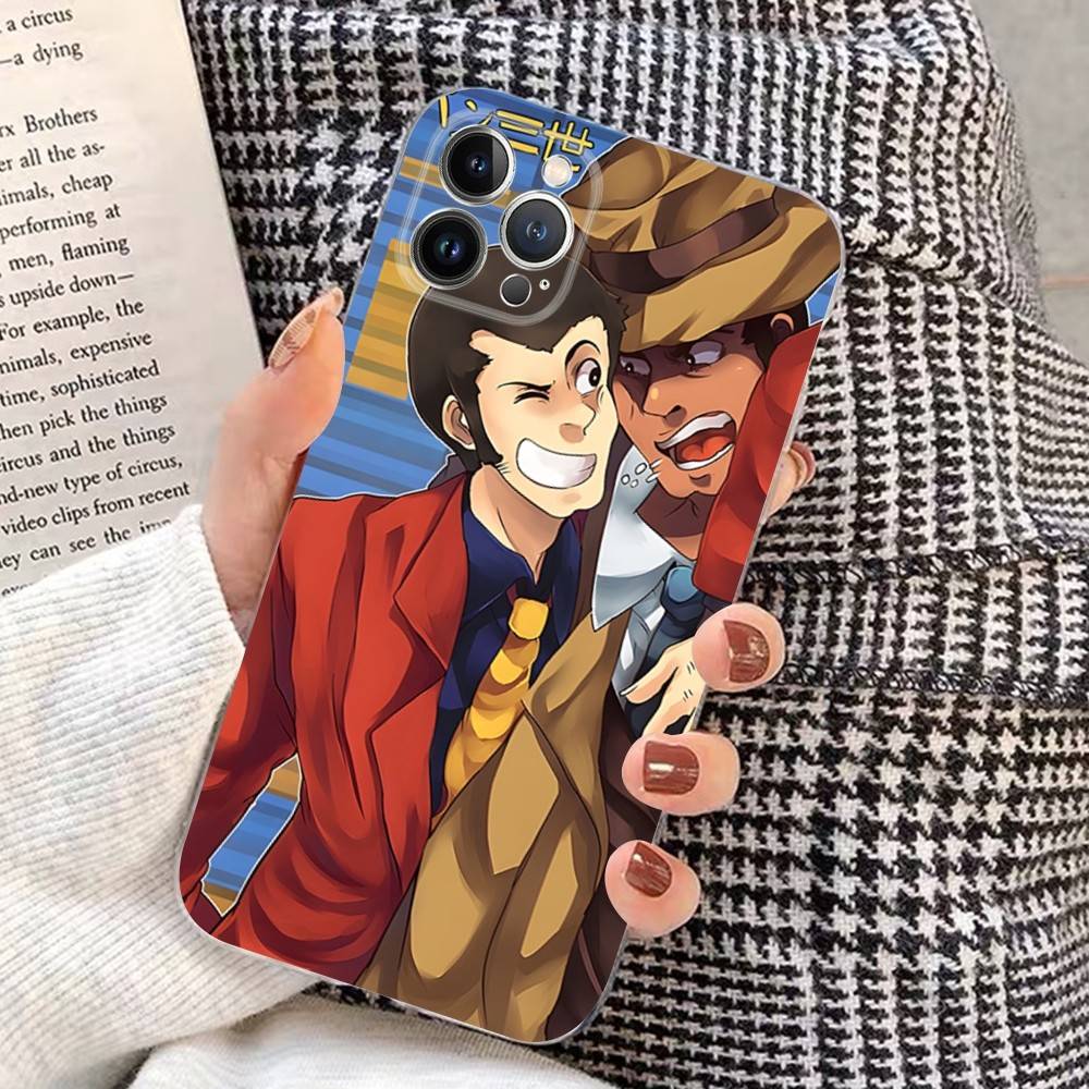 Lupin III Comics Phone Case For IPhone 17 16 15 14 13 12 11 Pro Max 13 12 Mini 17Air 16e Clear Cases