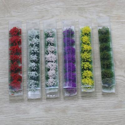 Hochwertige DIY Miniaturgarten Dekoration 6 Farben 15*15*110mm Langlebig Statisch Bauplatz Heimdekoration