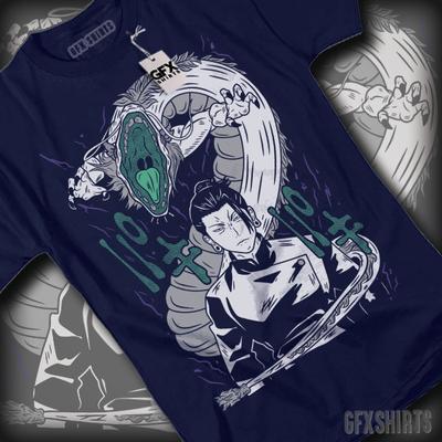 Jujutsu Kaisen Shirt Suguru Geto Anime Manga Graphic Design T-Shirt