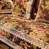 European Lace Hemline Sofa Cushion Four Seasons Universal Non-slip Jacquard Slipcover Modern Home Decoration Luxury Sofa Cover