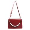 Premium small bag women's bag new bridesmaid bag portable messenger bag red wedding and bride bag